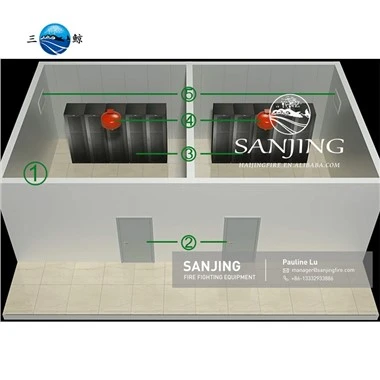 Hanging FM200 Gas Extinguishing System